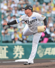 【阪神】村上頌樹、５回以外は得点圏に走者背負うも無失点投球　６回７安打無失点　１０４球の粘投