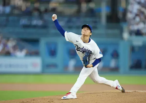 山本由伸、５回まで３安打１失点８Ｋ　ブルワーズ下位打線の大技小技で同点許すも…パヘス弾で１２勝目権利　カーショーと新旧エース“共演”