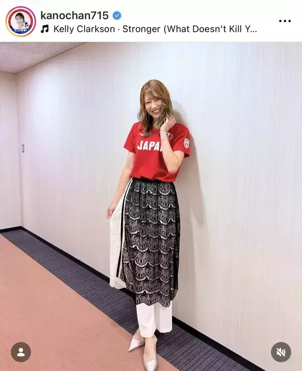 電撃婚から１年半…激変した元バレー選手「これはカワイイ」現在の姿に驚き！「綺麗な人だ！」「かわええ」狩野舞子さん
