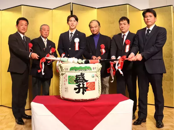 西武ドラ１・小島大河、相模ボーイズの激励会で後輩にメッセージ