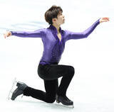 「【五輪】佐藤駿　公式練習で連続トウループ、トリプルアクセル着氷　刃こぼれの影響なしか」の画像1