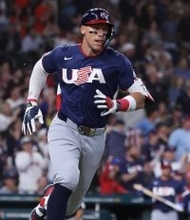 【ＷＢＣ】ジャッジ、確信の“バットフリップ”もまさかの「本塁打キャッチ」で幻に　今大会３号ならず…ドミニカ共和国との「最強決定戦」