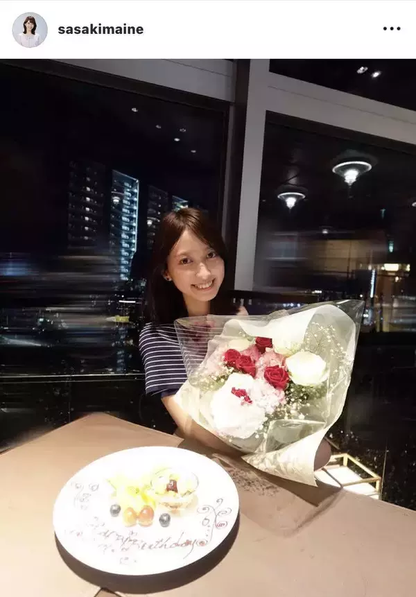 ＴＢＳ・佐々木舞音アナ、２８歳の誕生日迎えるも「先日の健康診断で…」フォロワーから「野菜バリバリ食べてね」
