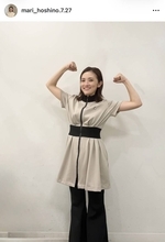 ２４時間テレビランナーに決まった星野真里「今年の夏はきっと忘れられない夏になる」気合のガッツポーズ披露