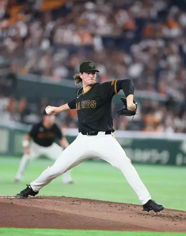 【巨人】ウィットリーが来日初バント成功！　５回までノーノー中で投打にキレキレ