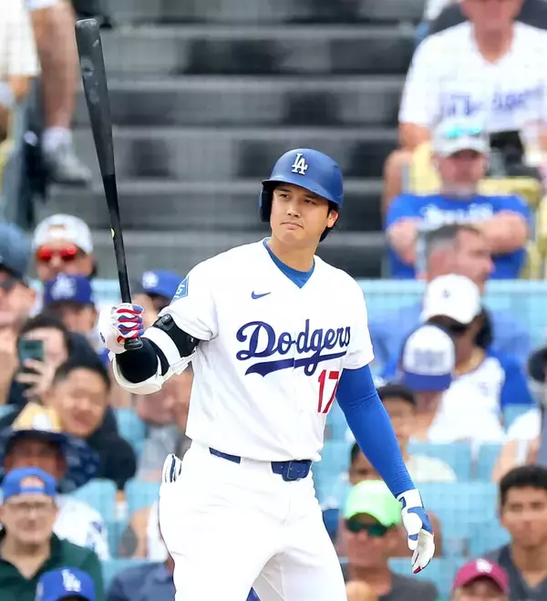 大谷翔平、３回にチャンス拡大の中前打…２戦ぶり快音からベッツの勝ち越し打で生還　初回も四球でマンシー弾を演出　２打席連続の“助演男優賞”