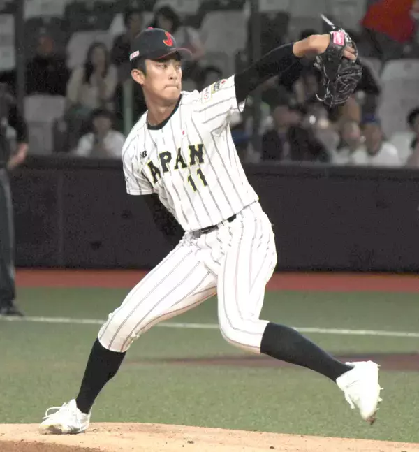 横浜・織田翔希がプロ志望届を提出　最速１５７キロ、日米注目の剛腕　Ｕ－１８アジア選手権ではメジャー１８球団が視察