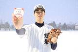 「【高校野球】ＭＬＢも注目した旭川北の最速１４８キロ・菊地斗夢投手が法大に合格　１８６センチの長身右腕が４年後のプロ入り目指す」の画像1