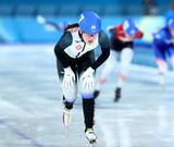 「【五輪】堀川桃香は１回戦２組１２位で決勝には進めず　今大会４種目５レースを滑り、団体追い抜きでは銅メダル「恩返しはできたのかな」」の画像1