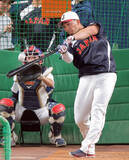 「鈴木誠也　左翼ポール際５階席へ衝撃ラストスイング…２日強化試合から出場解禁「全力を尽くしたい」」の画像1