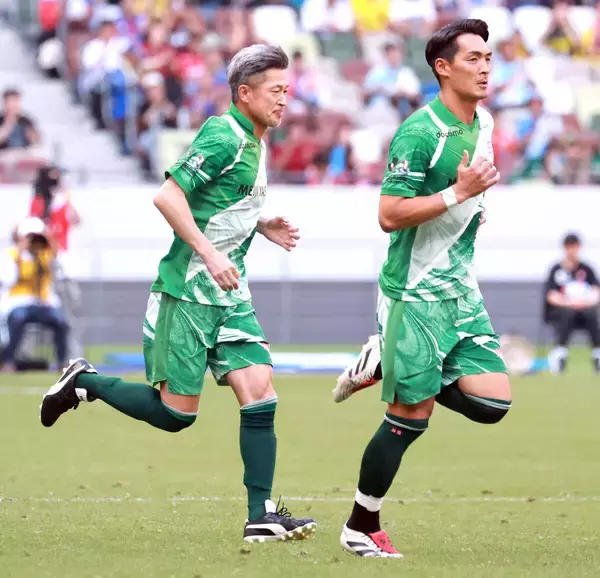 カズと夢の２トップ　“お祭り男”槙野智章監督、Ｊオールスターで選手として出場のサプライズ！