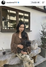 「オーラすごい」「一段と綺麗に…」浅田舞３８歳の美ぼうに騒然「ドキッとしました」「美しい」プライベート姿