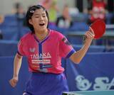 「【卓球全日本】小６・松島美空がストレート勝ちで４回戦へ「全然怖さはない」次戦はスーパーシード選手と初対戦」の画像1