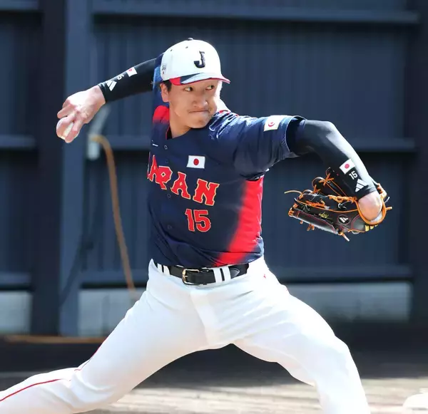 侍の守護神候補・大勢が順調アピール　若月健矢も仰天「ボールの強さやフォークの落差がすごい」