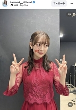 赤すぎる！元乃木坂４６・阪口珠美の「ちのりばーん」オフショに驚きの声！「鼻血かと思った」「めっちゃホラー」