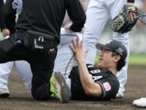 【ロッテ】種市篤暉が担架で退場のアクシデント　左足首負傷か