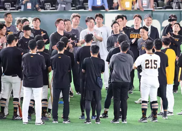【巨人】小笠原慎之介が東京ドームで練習　古巣・中日３連戦は東京Ｄで練習し、ブルペン入り予定
