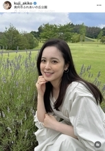 第１子出産の３１歳元フジアナ、ゆったり白ワンピ姿披露「ずいぶんお母さんの顔に」…久慈暁子が公開