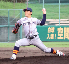 【大学野球】４人体制の巨人含むＮＰＢ１０球団スカウト集結　立命大・有馬伽久は粘投も惜敗「勝ち切りたかった」
