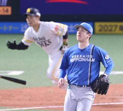 【日本ハム】２点先制も試合振り出しに…最多勝右腕・北山亘基が３回に２失点　負けると０勝４敗の崖っぷちに