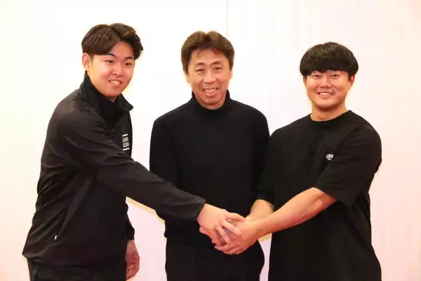 【広島】ドラフト４位・工藤泰己が「息子２人」の活躍誓う　ドラ１・平川の父が北海高時代の恩師「教えがすごく励みになっている」