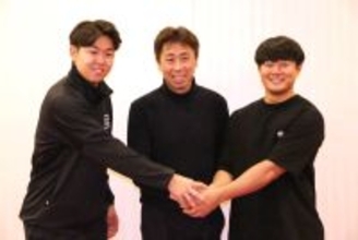 【広島】ドラフト４位・工藤泰己が「息子２人」の活躍誓う　ドラ１・平川の父が北海高時代の恩師「教えがすごく励みになっている」