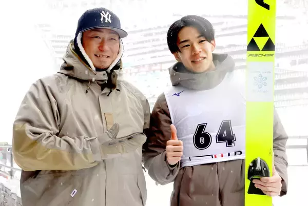 ＨＴＢ杯ジャンプ 　佐藤慧一が初優勝…元日本ハム・中田翔さんの前で「大ファンなのでめちゃくちゃうれしい」