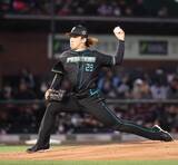 「【日本ハム】開幕１０イニング目で細野晴希のノーヒットノーランが止まる　初回辰己に左前打許す」の画像1