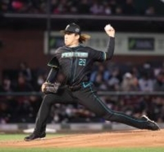 【日本ハム】開幕１０イニング目で細野晴希のノーヒットノーランが止まる　初回辰己に左前打許す