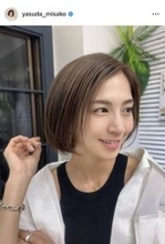 ４４歳になった安田美沙子の近影が「美しすぎる」　「いつまでも変わらず、可愛い」