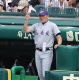 「【甲子園】花巻東・佐々木洋監督「ミスを続けないことが大事になる」　先発の２年生・菅原駿には「元気よくいってほしい」と期待」の画像1