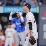 「【巨人】戸郷翔征が２回に同点許す　１軍復帰後初白星狙う」の画像1