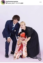 丸山桂里奈、本並健治氏＆長女と七五三の家族ショット！「もしかしてママ似かな？」「可愛さが伝わるよぉ」