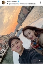 中山秀征の長男が「イケメン」「いいとこ取り」元タカラジュンヌ母と旅行！出演作続々…俳優の中山翔貴