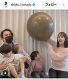 「４人目を妊娠の浜田翔子　性別発表「おお〜！」男、男、男と続き…「誰が予想できた？」「いいなぁ」の声」の画像1