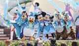 「２５周年の東京ディズニーシーが海色に染まった　１５日開幕「スパークリング・ジュビリー」先行公開」の画像1