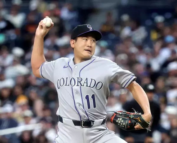 ロッキーズ菅野智之、援護待ち粘投も５回に２発被弾２点先取許す