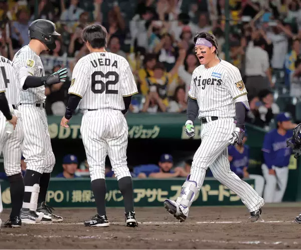 【阪神】ミラクルな今季初のサヨナラ勝ちに虎党も歓喜！　森下がサヨナラ弾！！　０－７から終盤３イニングで大逆転