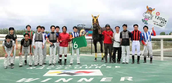 【金沢競馬】中島龍也騎手が地方通算１２００勝を達成「これからも１５００勝、２０００勝目指して頑張ります」