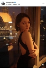 玉城ティナ、美背中あらわな姿に「めっちゃ綺麗」「美しすぎる」の声