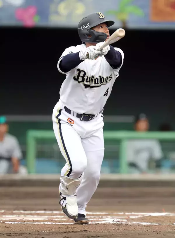 【オリックス】西川龍馬に続き森友哉もファーストスイングで一撃　ロッテ・坂本から右越え２ラン