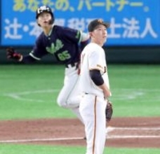 【巨人】今季初登板の戸郷翔征が３回に鈴木叶にプロ１号の先制の３ランを浴びる