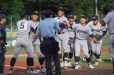 「【高校野球】継続試合で２回表途中０―３から小山台が逆転勝ち　８回４得点で江戸川との都立対決制する…東東京大会」の画像1