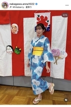 中川安奈アナ、「どちらがお好きですか？」２パターンの浴衣姿を公開「神過ぎる」「超絶かわいい」「美人すぎますね」