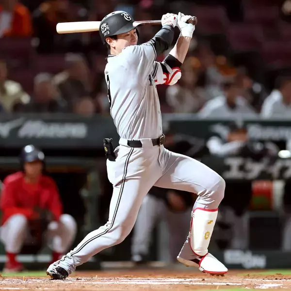 【巨人】４試合ぶりスタメンの松本剛が２度目のマルチ！２打席連続で華麗な流し打ち
