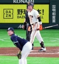 【巨人記録室】キャベッジ、１２試合目で７人目「５番」初長打＆初マルチ　１、２番でも打率３割超と絶好調