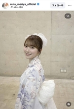 「可愛いの塊」櫻坂４６・守屋麗奈の浴衣姿が息をのむ美しさ…！「浮世離れしてる」「暑い夏も乗り切れそう」