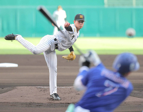 【阪神】右肘手術乗り越えた下村海翔、１軍デビュー戦で力投　初聖地に「パワーをもらえた」藤川監督「（次回以降の起用は）もちろん」