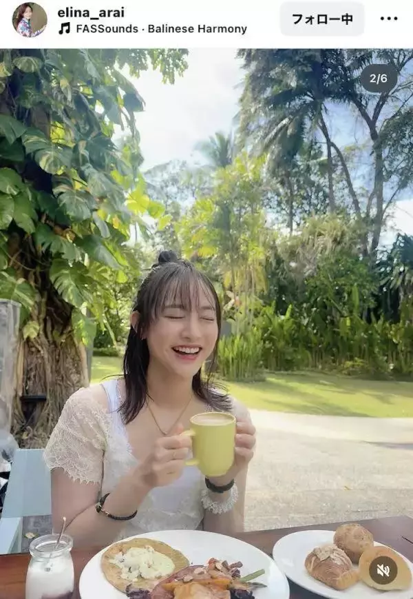 ２児の母・新井恵理那アナ、愛娘と幸せ「旅行」ショット「親子で同じコーデも素敵」「微笑ましい」