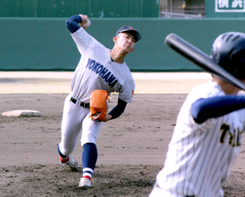 【高校野球】横浜・織田翔希、春連覇へ激戦ブロック入りも「気にすることはない」初対外試合で３回完全